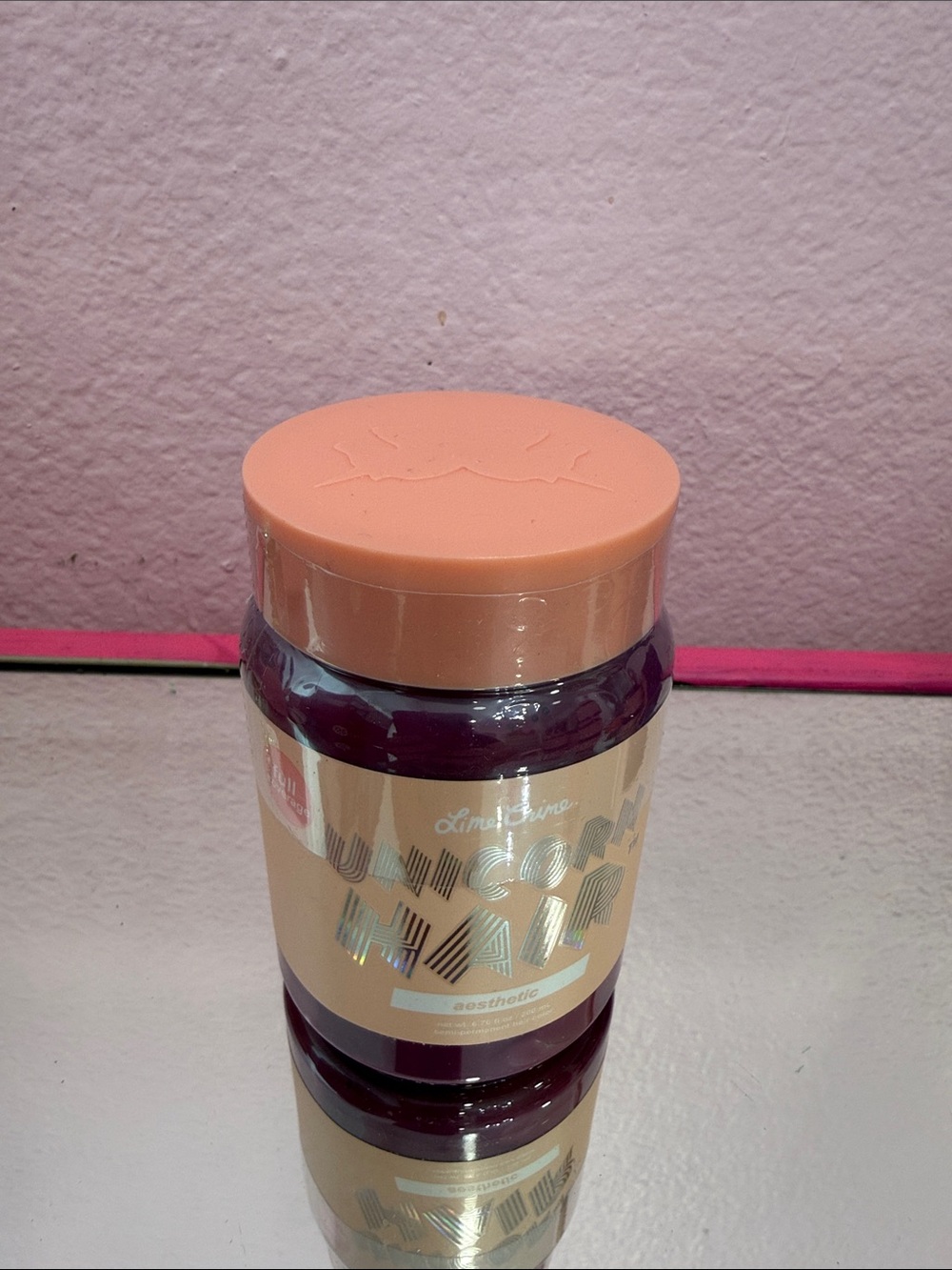 Lime Crime jar , plum Full coverage - Aesthetic